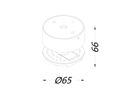 00-00004293 Сменное крепление M3 для светильников VILLY, SWG PRO 00-00004293