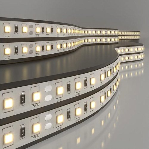 Лента светодиодная 60Led 14,4W IP20 3300K теплый белый (5050 12V 60Led 14,4W IP20) LED лента Elektrostandard Лента 12V Лента светодиодная 60Led 14,4W IP20 3300K теплый белый (5050 12V 60Led 14,4W IP20) a027839