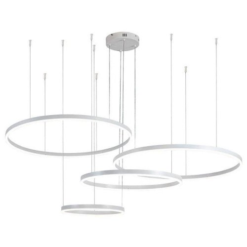 V000033L Подвесная люстра Indigo Galass V000033L 14001/4P White