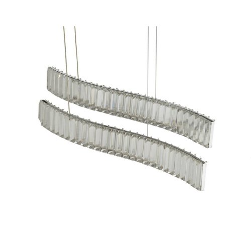 Светильник подвесной Lumina Deco LDP 6039-2-PR CHR