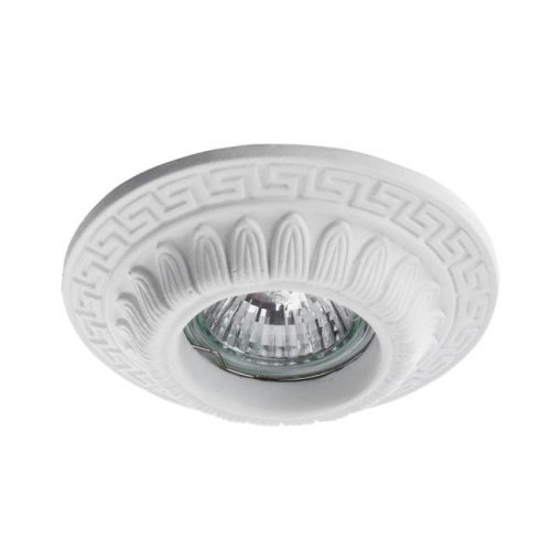 Встраиваемый светильник с узорами Cratere A5073PL-1WH Arte Lamp