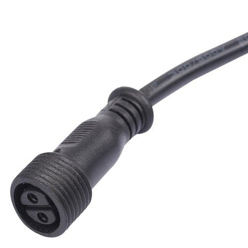 UCX-LD2/L52-0.25M DC24V BLACK Провод 25 см для подключения прожекторов линейных 24V серии L52, L53 к блоку питания Uniel L52 линейные wallwasher UCX-LD2/L52-0.25M DC24V BLACK