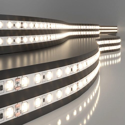 Лента светодиодная 120Led 9,6W IP20 3300K тёплый белый (2835 24V 120Led 9,6W IP20) LED лента Elektrostandard 24V 9,6W IP20 Лента светодиодная 120Led 9,6W IP20 3300K тёплый белый (2835 24V 120Led 9,6W IP20) a052959