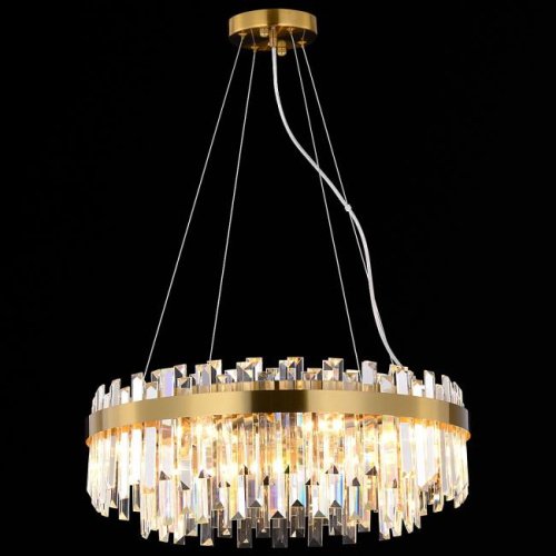 Подвесная люстра ILLUMICO IL5189-8PLS-29 BRASS MIRAGE
