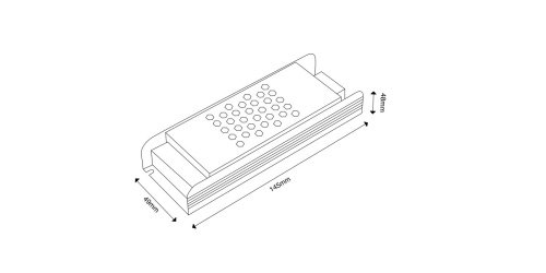 00-00006950 Блок питания с TRIAC диммированием IP20, 60Вт, 24В, YA-TR SWG PRO 00-00006950