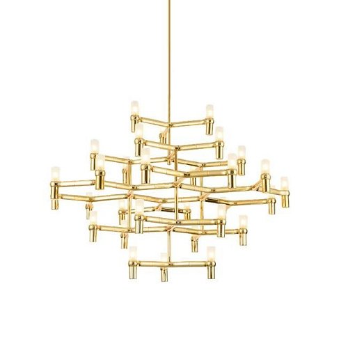 Люстра на штанге Milosh tendence DIKA 0872CL-30GD