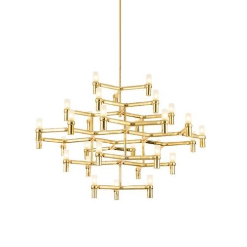 Люстра на штанге Milosh tendence DIKA 0872CL-30GD