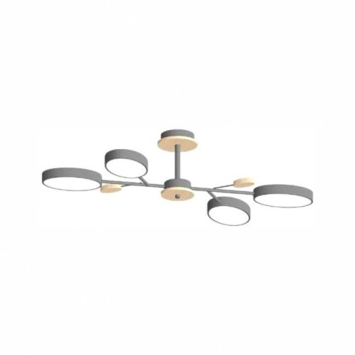 L3219-830 GR Потолочная люстра L LED4U L3219-830 GR