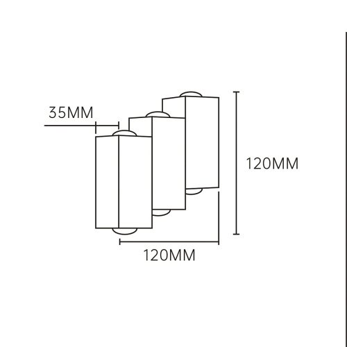 Уличный настенный светильник Escada 30005Led 30005W/01LED