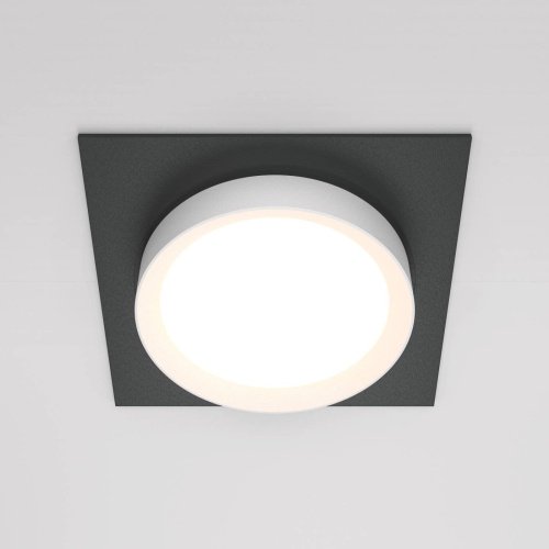 Встраиваемый светильник Maytoni Hoop DL086-GX53-SQ-BW