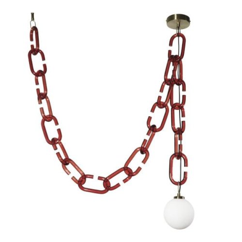 Светильник подвесной Loft It Chain 10128C Red