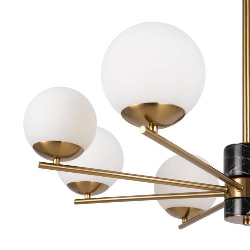 FR5230PL-08BS Люстра на штанге Freya Marble FR5230PL-08BS