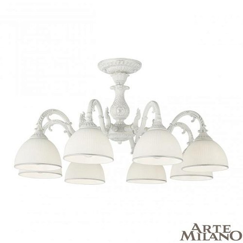 Потолочная люстра Arte Milano Am346410 346410/8 WT+SL
