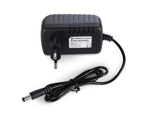 GS8510 Блок питания (адаптер) для светодиодной ленты с вилкой 12V 24W Ambrella LED Driver 12V GS8510