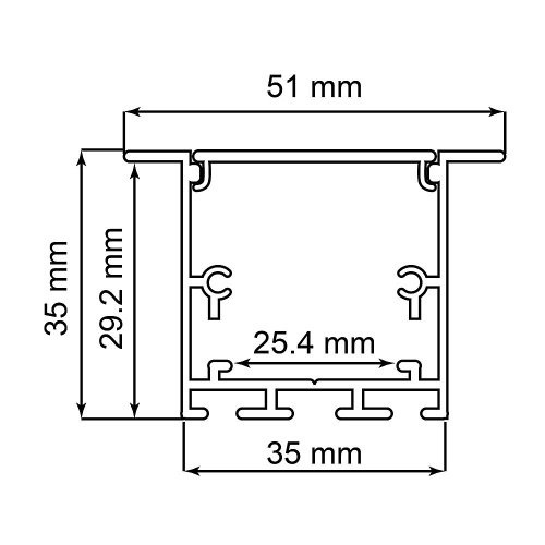Профиль Feron CAB255 10363