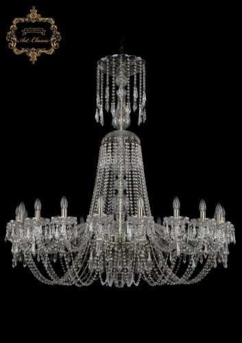 11.23.20.460.XL-136.Br.Dr Подвесная хрустальная люстра 11.23 Art Classic 11.23.20.460.XL-136.Br.Dr