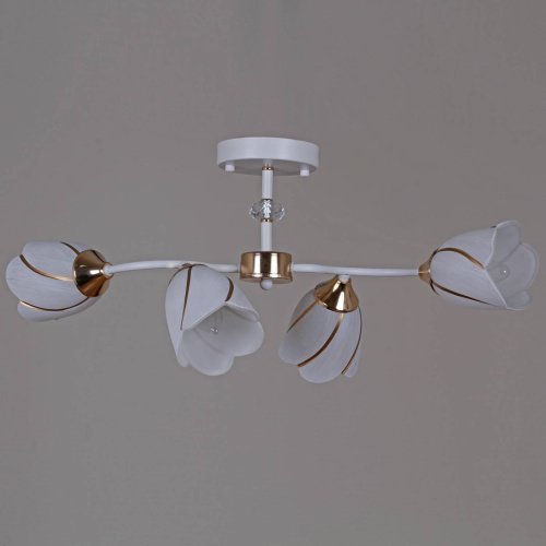 Потолочная люстра Reluce 35360-0.3-04 WH+FG