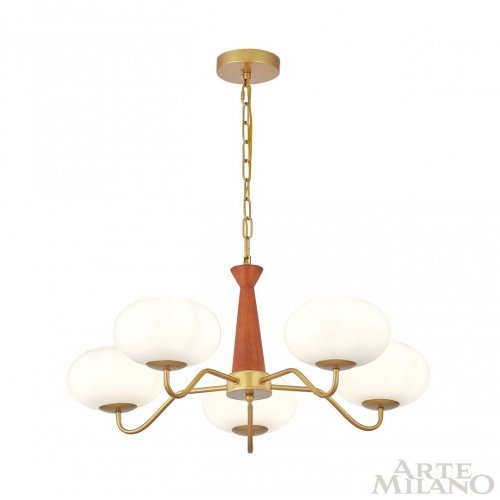 Подвесная люстра Arte Milano Napoli 310166/D680/5 BS/WD