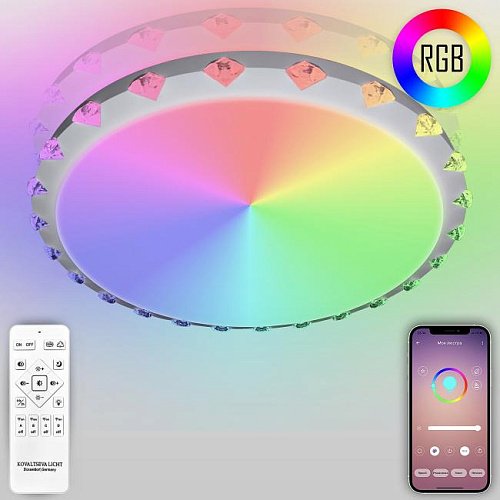 LED LAMPS 81073 Потолочная светодиодная люстра Led Lamps Rgb Natali Kovaltseva LED LAMPS 81073