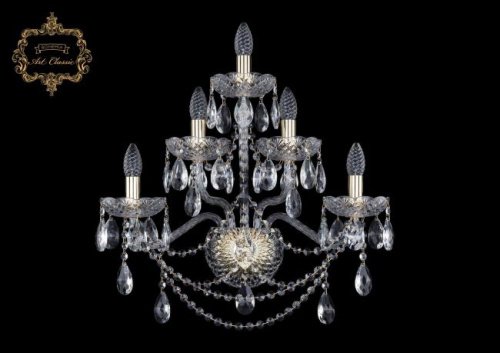 Настенное бра Art Classic 10.25.2+2+1.200.XL.Gd.Sp