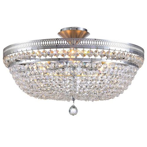BAROCCO 81405/8C CHROME Потолочная люстра Natali Kovaltseva Barocco BAROCCO 81405/8C CHROME