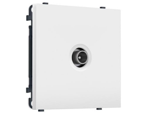 MS833030 MS833030 Комплект механизма TV розетки проходной SIGMA Белый мягкое касание 5-1000 MHz 4dB QUANT PRO (SP8330, PR211)