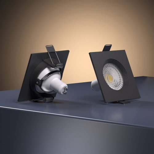 Встраиваемый светильник Elektrostandard City 25055/01 GU10 черный