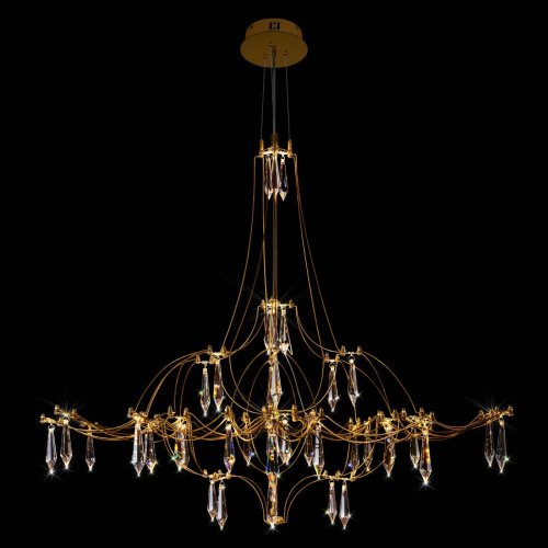 10588/800 Gold Asfour Подвесная люстра Mira Loft It 10588/800 Gold Asfour