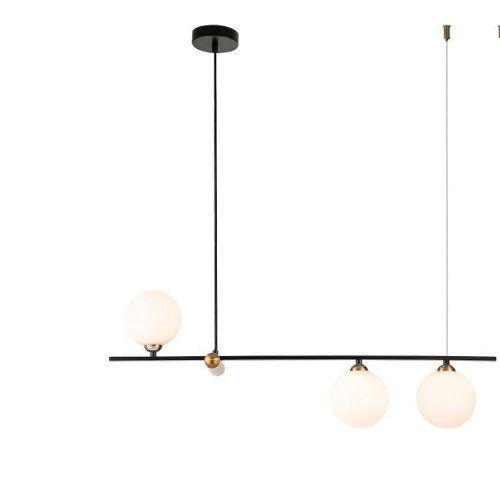 V000152 Светильник подвесной Indigo Opaco 11015/3P Black V000152