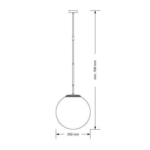 Светильник потолочный Kutek Ultimo ULT-ZW-1(Z)350