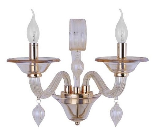 Настенное бра Crystal Lux Caetano CAETANO AP2 AMBER