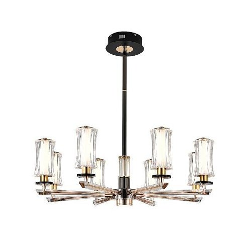 V000186L Люстра на штанге Indigo Grandioso V000186L 13038/8R Black