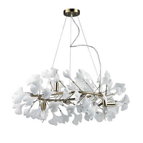 10881P/R800 gold/white Подвесная люстра Delight Collection 10881 10881P/R800 gold/white