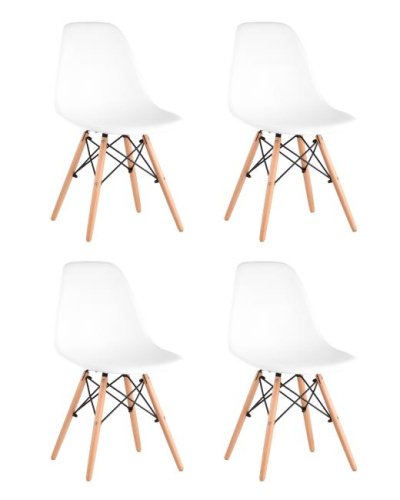 Комплект стульев Stool Group Style DSW Y801-V SEAT white x4