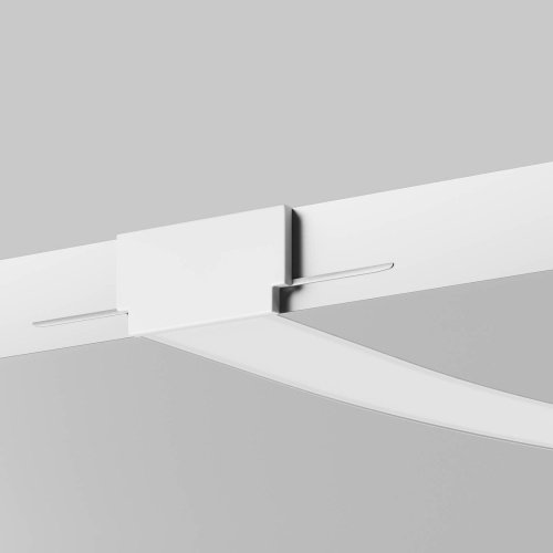 Алюминиевый профиль встраиваемый с боковым изгибом Maytoni Встраиваемый со скрытым фланцем профиль 636003