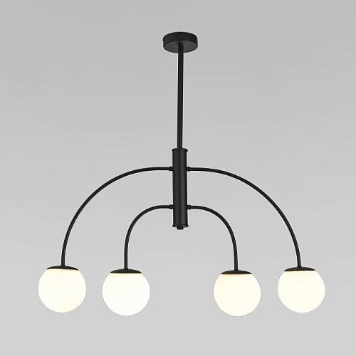 Люстра на штанге Eurosvet Cenacolo 30179/4 черный