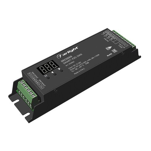 026562 Декодер DMX512 для трансляции DMX512 сигнала ШИМ(PWM) устройствам Arlight 026562