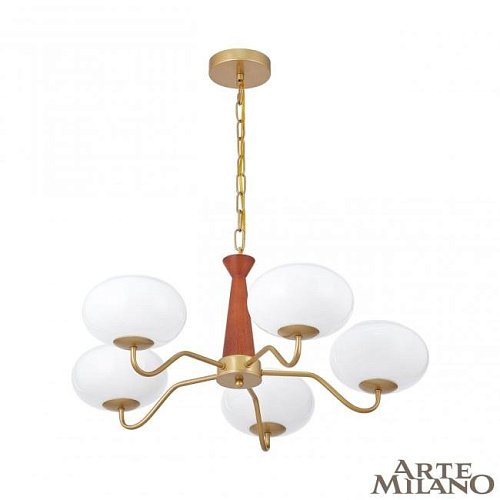 310166/D680/5 BS/WD Подвесная люстра Arte Milano Napoli 310166/D680/5 BS/WD