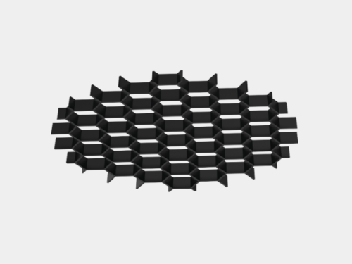 00-00036541 Антибликовая решетка Honeycomb для Combo mini 2, SWG LUMKER 00-00036541