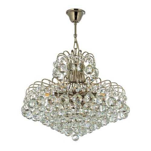 Подвесная хрустальная люстра Alanno Arti Lampadari Alanno E 1.5.50.100 N