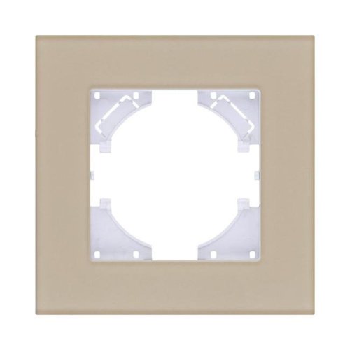 RM1GD Рамка 1-постовая, стекло золотой Kollinger Reflex MG RM1GD