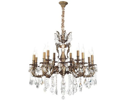 BARLETTA 122.10.5 antique Подвесная хрустальная люстра Barletta Lucia Tucci BARLETTA 122.10.5 antique