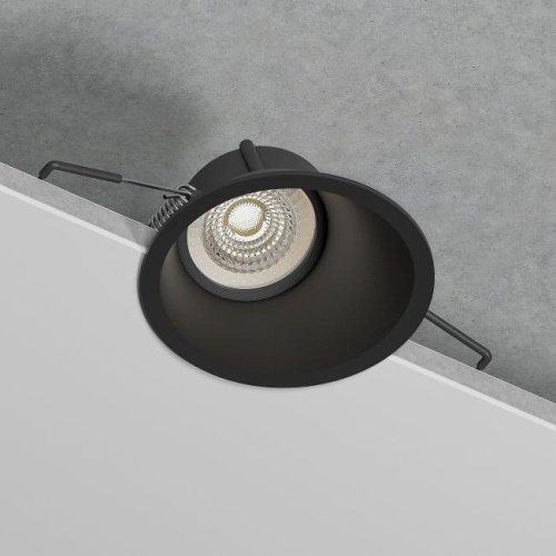 25059/01 GU10 черный Встраиваемый светильник Elektrostandard Side 25059/01 GU10 черный