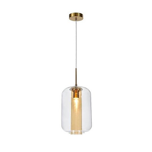 V000472 Светильник подвесной Indigo Strego V000472 11045/1P Amber
