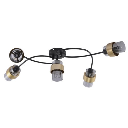 1139/5P Black/Gold Потолочная люстра Escada 1139/5P Black/Gold