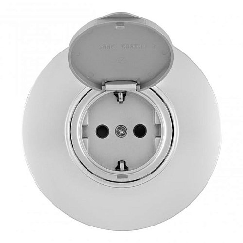 SET08-1-41-1 silver Розетка Arte Milano Set08-1 SET08-1-41-1 silver