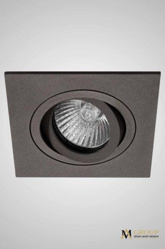 AM124 BK-BK Встраиваемый светильник AM Group Am12 AM124 BK-BK
