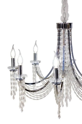 Подвесная люстра AM Group VIORE SP8 Chrome