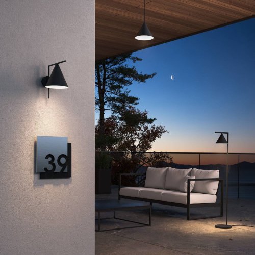 Уличный наземный светильник Elektrostandard Bevel Bevel (90317/1) черный