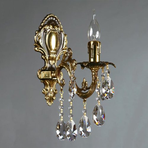 Настенное бра Ambiente Granada 2118/1 PB New Leaf